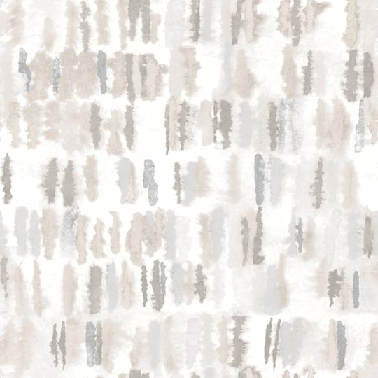 RoomMates Tamara Day Brown Watercolor Fountain Peel & Stick Wallpaper